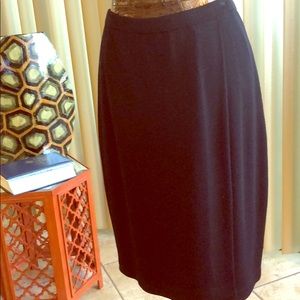 St. John Black Skirt